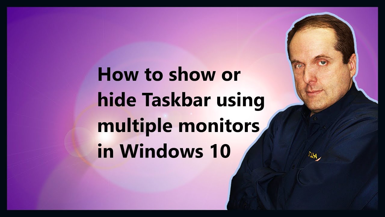windows 10 multiple taskbars
